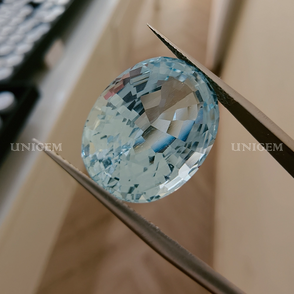 Đá Aquamarine 12.8ct