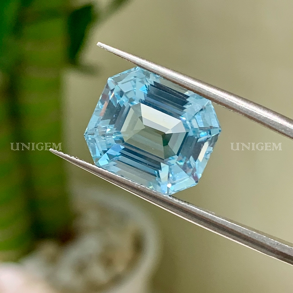 Đá Aquamarine 8.6ct