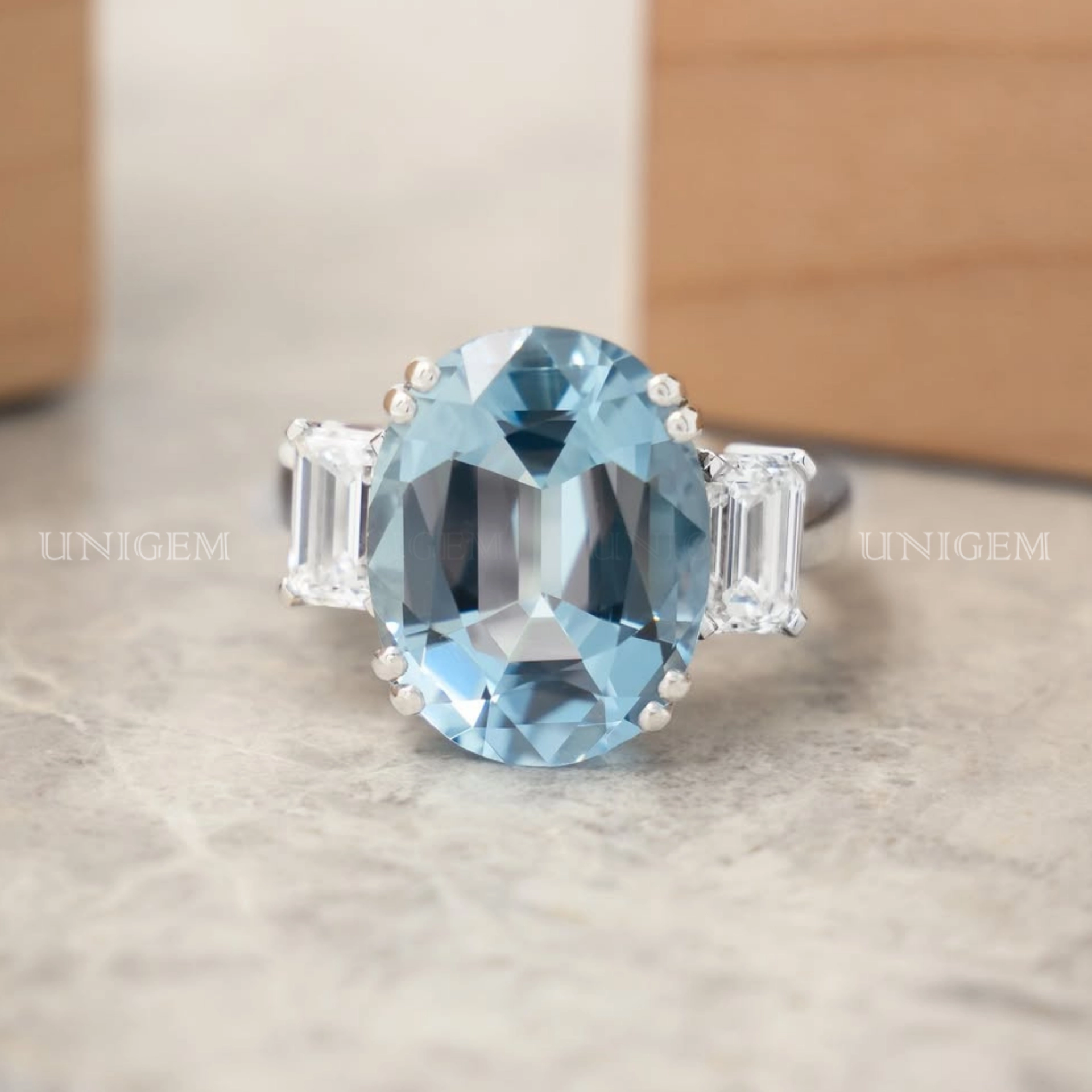 nhan da aquamarine thien nhien unigem 13