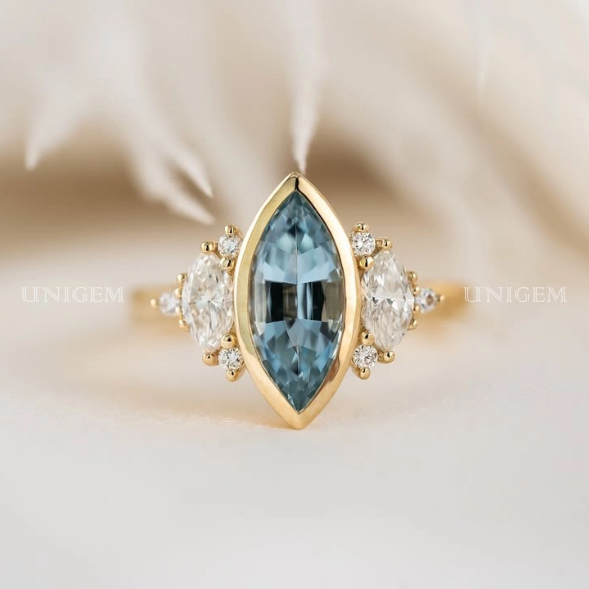 nhan da aquamarine thien nhien unigem 38